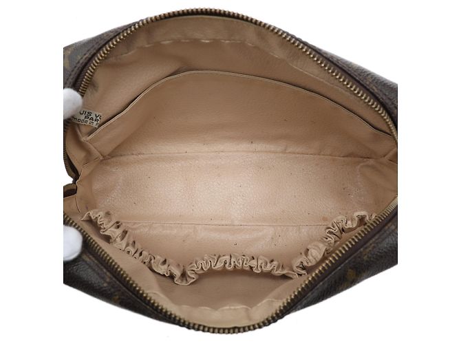 Louis Vuitton Brown Monogram Trousse Toilette 23 Marrone - vista 4