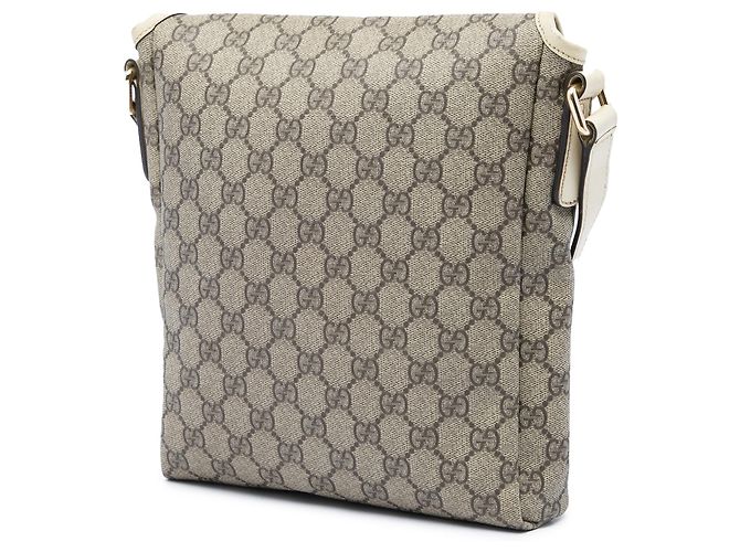 Borsa a tracolla Gucci Beige GG Supreme - vista 2