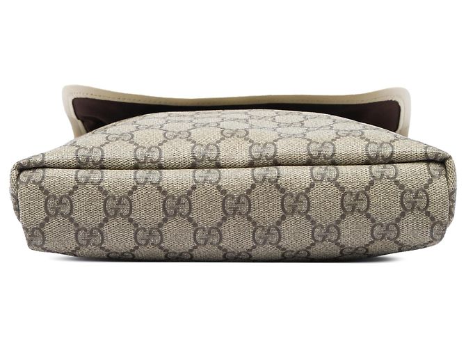 Borsa a tracolla Gucci Beige GG Supreme - vista 3