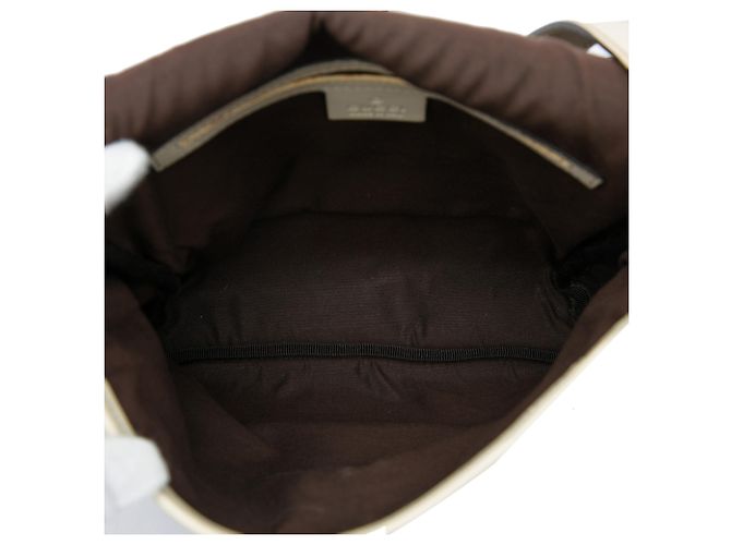 Borsa a tracolla Gucci Beige GG Supreme - vista 4