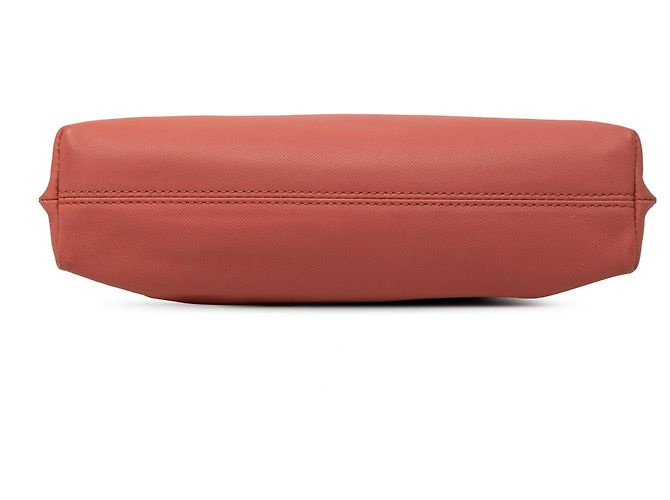 Clutch Pendleton in pelle bicolore rosa Burberry - vista 3