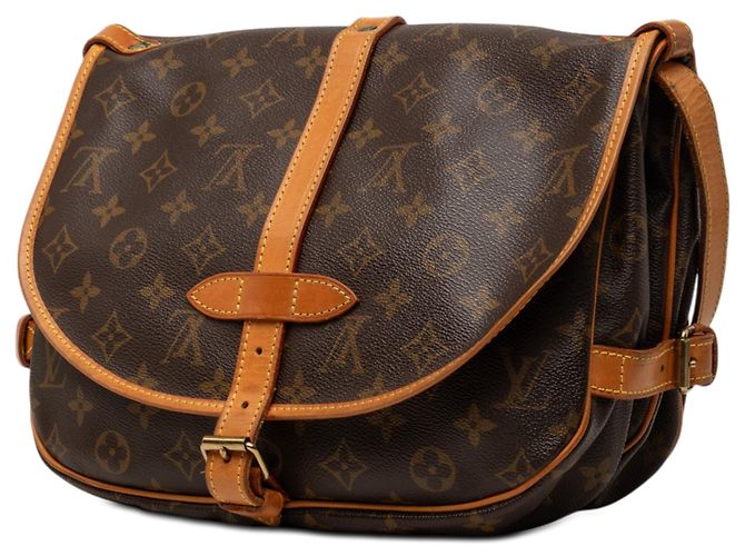 Louis Vuitton Brown Monogram Saumur 25 Braun - Ansicht 2