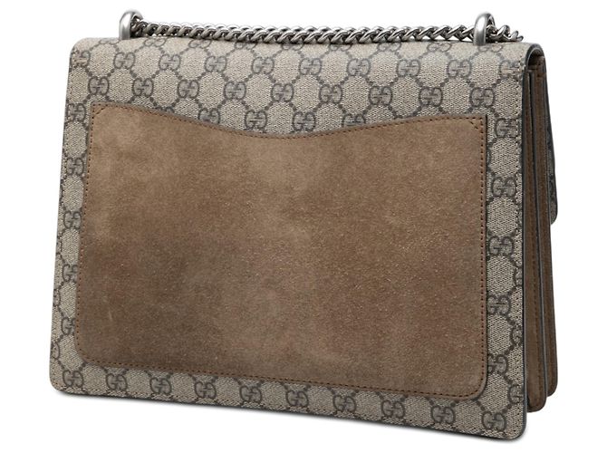 Borsa a tracolla Gucci Dionysus Medium GG Supreme Beige - vista 2