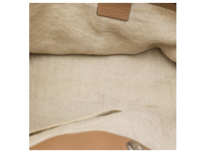 Borsa Tote Gucci Beige GG Canvas Icon Bit - vista 4