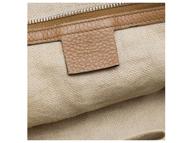 Borsa Tote Gucci Beige GG Canvas Icon Bit - vista 5