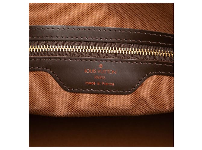 Louis Vuitton Brown Damier Ebene Chelsea Marrone - vista 5