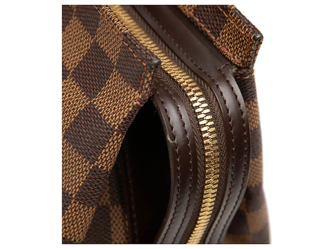 Louis Vuitton Brown Damier Ebene Chelsea Marrone - vista 7