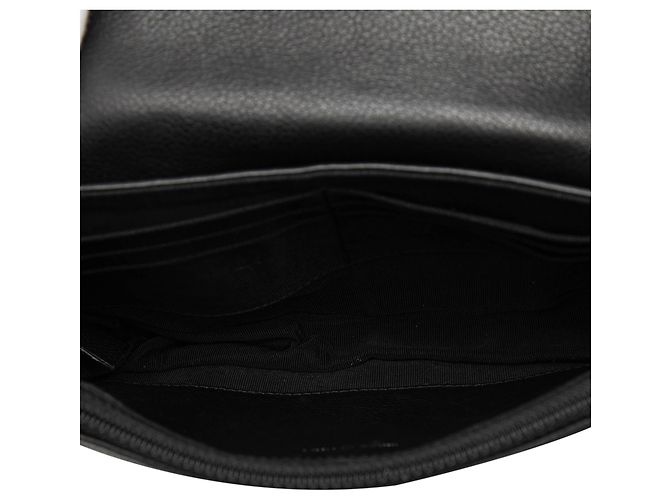 Chanel Black CC Caviar Half Moon Wallet on Chain Schwarz - Ansicht 4
