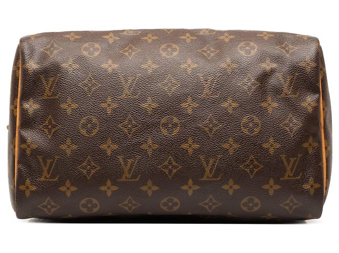 Louis Vuitton Brown Monogram Speedy 30 Castaño - vista 3