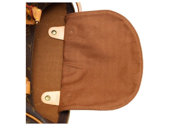 Louis Vuitton Brown Monogram Speedy 30 Castaño - vista 6