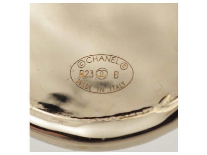 Bracciale rigido Chanel Gold CC Brass Strass Star and Coin Chain D'oro - vista 8