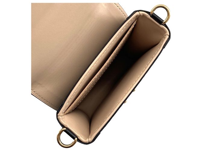 Louis Vuitton Brown Monogram Pochette Trunk Verticale Castaño - vista 3