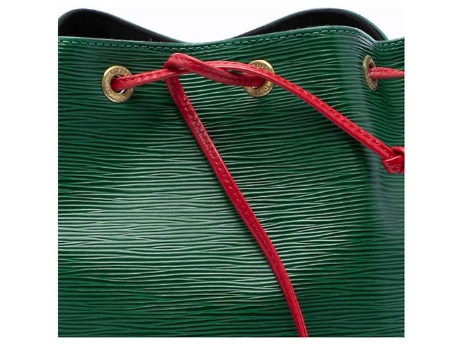 Louis Vuitton Green Epi Petit Bicolor Noe Grün - Ansicht 6