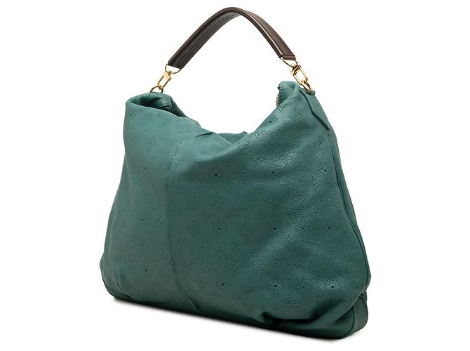 Louis Vuitton Blue Monogram Mahina Selene MM Azul - vista 2