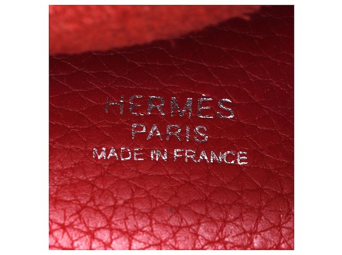 Hermès Red Clemence Picotin Lock 18 Vermelho Bordeaux - vista 7