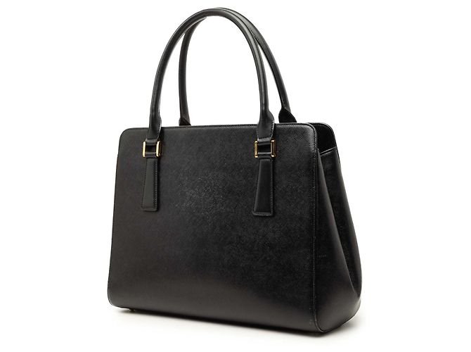 Borsa a mano Burberry in pelle nera Nero - vista 2