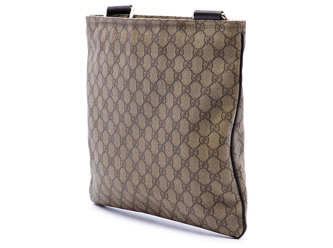 Borsa a tracolla Gucci Beige GG Supreme - vista 2