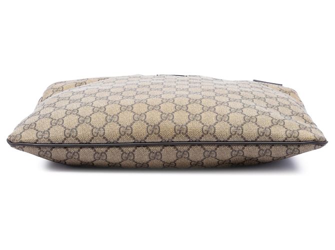 Borsa a tracolla Gucci Beige GG Supreme - vista 3