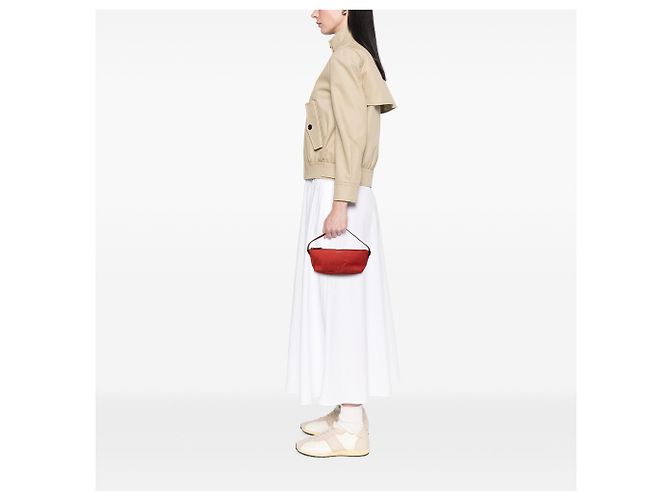 Gucci Red GG Canvas Boat Rot - Ansicht 7