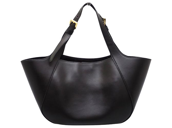 Prada Black Medium Leather Tote - view 2