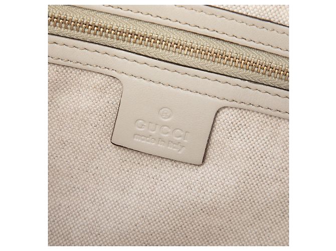 Borsa Tote Gucci Beige Guccissima Mayfair - vista 5