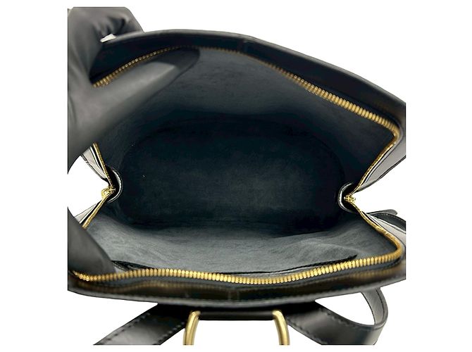 Louis Vuitton Black Epi Gobelins Negro - vista 8
