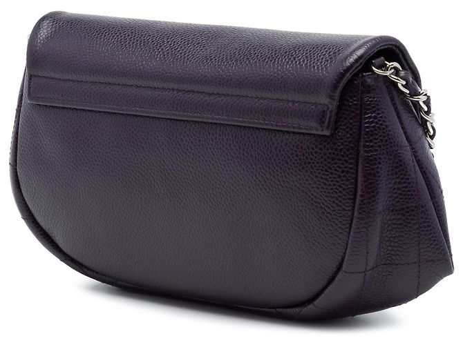 Chanel Half Moon Wallet on Chain CC Caviar Schwarz - Ansicht 2