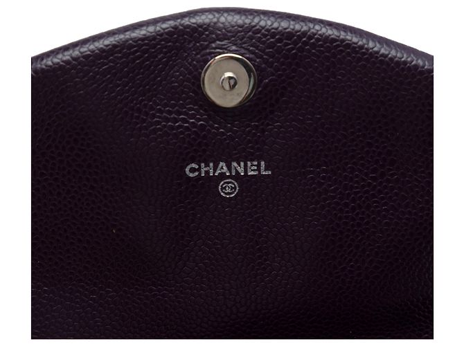 Chanel Half Moon Wallet on Chain CC Caviar Schwarz - Ansicht 5