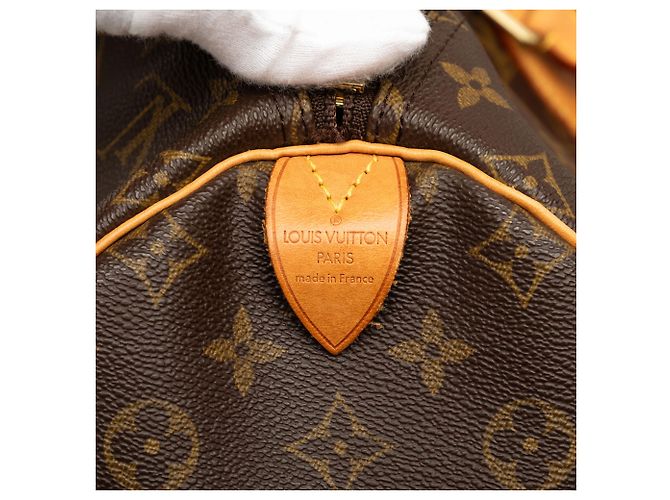 Louis Vuitton Brown Monogram Keepall 55 Marrone - vista 5