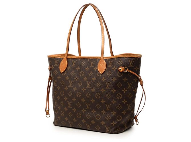 Louis Vuitton Brown Monogram Neverfull MM Marrom - vista 2