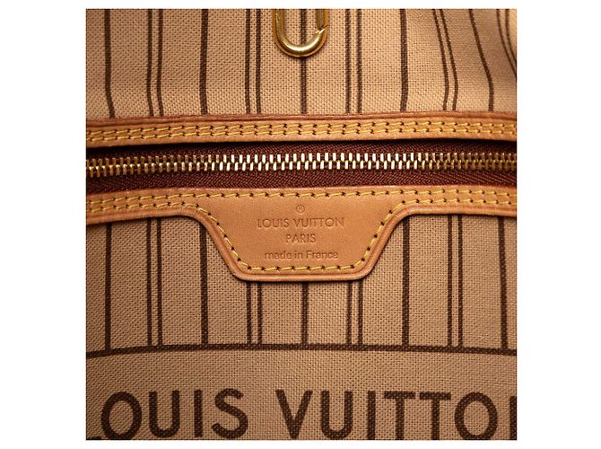 Louis Vuitton Brown Monogram Neverfull MM Marrom - vista 5