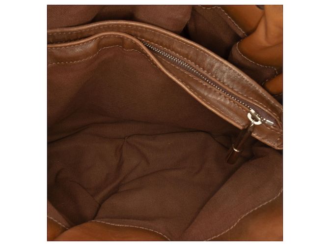 Borsa a tracolla Burberry Beaton in tela House Check beige - vista 5