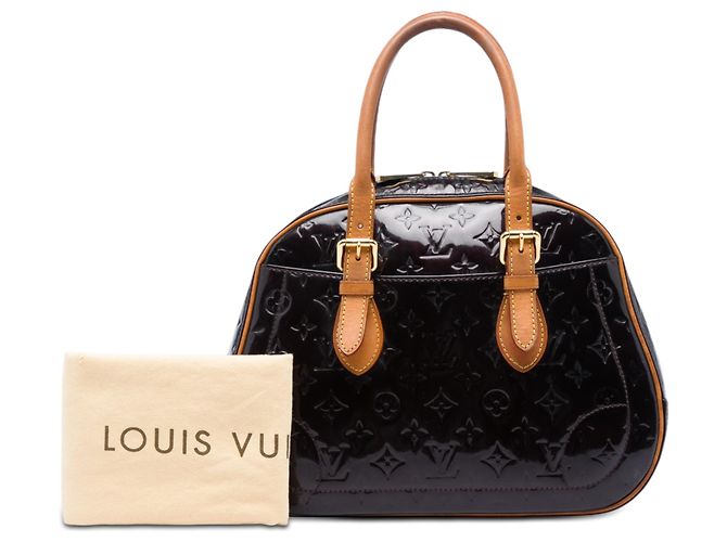 Louis Vuitton Purple Monogram Vernis Summit Drive Porpora - vista 6