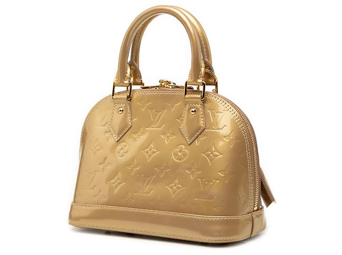 Louis Vuitton Gold Monogram Vernis Alma BB Golden - Ansicht 2