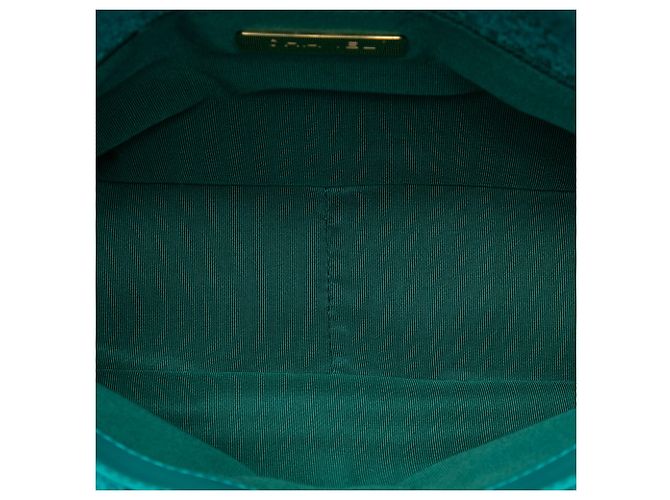 Chanel Blue Medium Tweed 19 Flap Blau Türkis - Ansicht 4