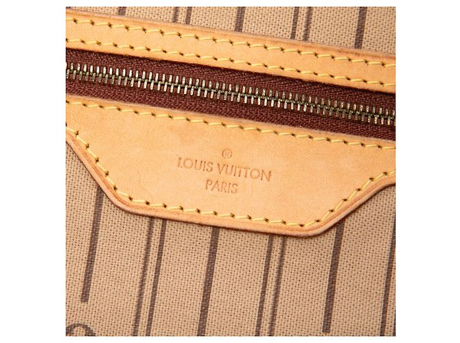 Louis Vuitton Brown Monogram Delightful MM Marron - vue 5