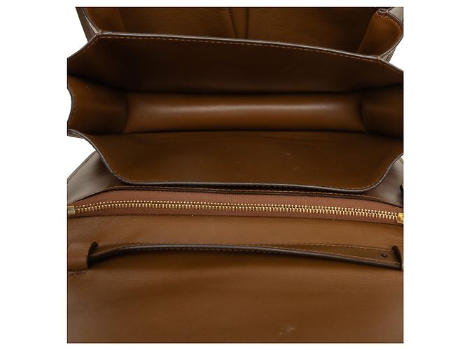 Céline Celine Brown Medium Calfskin Classic Box Braun Dunkelbraun - Ansicht 4