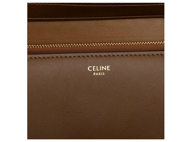 Céline Celine Brown Medium Calfskin Classic Box Braun Dunkelbraun - Ansicht 5