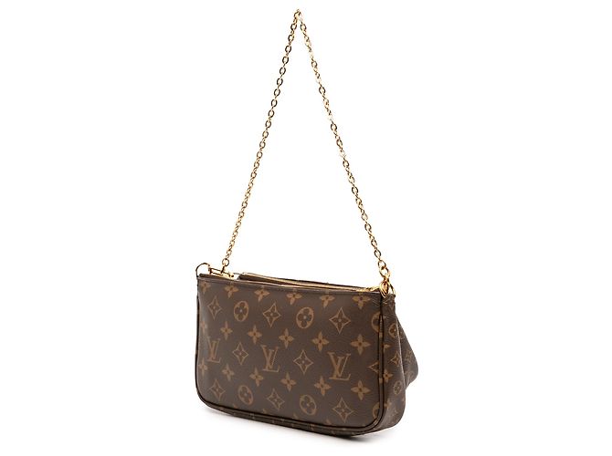 Louis Vuitton Brown Monogram Multi Pochette Accessoires Marron - vue 2