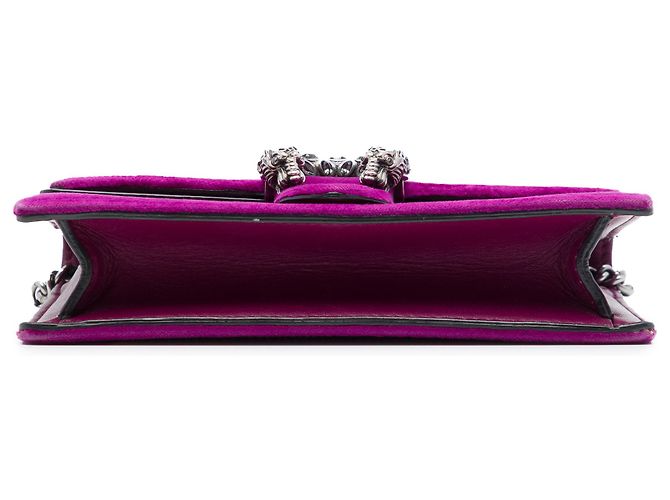 Gucci Mini Dionysus Crossbody in velluto viola Porpora - vista 3