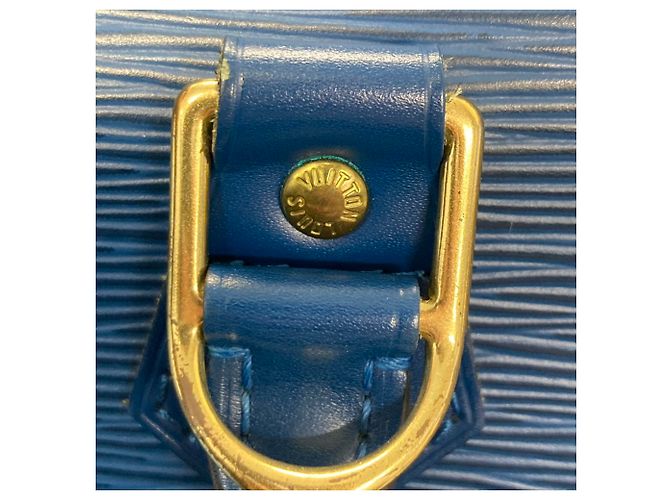 Louis Vuitton Blue Epi Alma PM Azul - vista 6