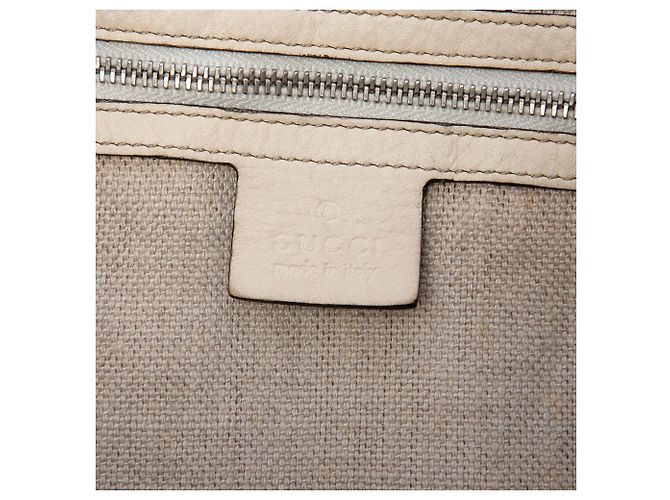 Gucci Beige Small GG Canvas Web Libeccio Sunset Tote Bege - vista 5