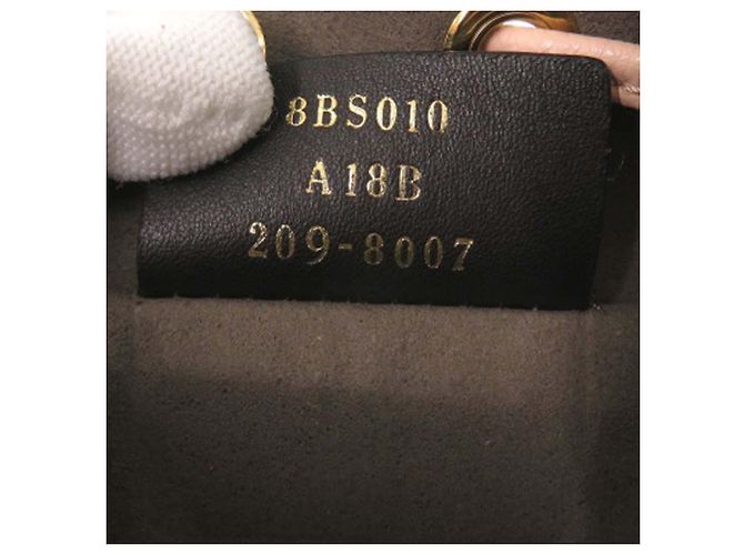 Borsa secchiello Fendi Mon Tresor Mini in pelle di vitello rosa - vista 6