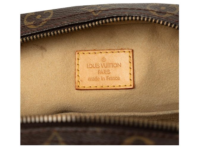 Louis Vuitton Brown Monogram Manhattan PM Marron - vue 5