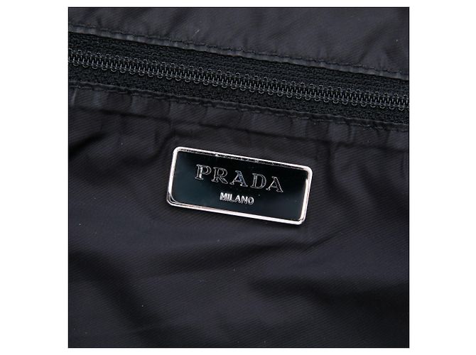 Saffiano Prada Red Tessuto Stampato Octagon Handtasche Rot - Ansicht 5