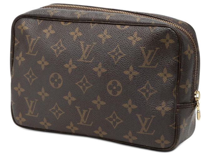 Louis Vuitton Brown Monogram Trousse Toilette 23 Castaño - vista 2