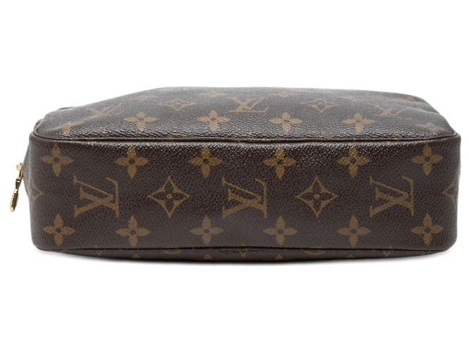 Louis Vuitton Brown Monogram Trousse Toilette 23 Castaño - vista 3