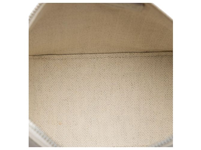 LOEWE Mini Bolsa Hobo Hammock em couro branco Fora de branco - vista 4