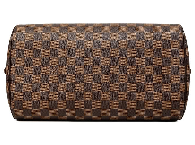 Louis Vuitton Brown Damier Ebene Ribera MM Castaño - vista 3