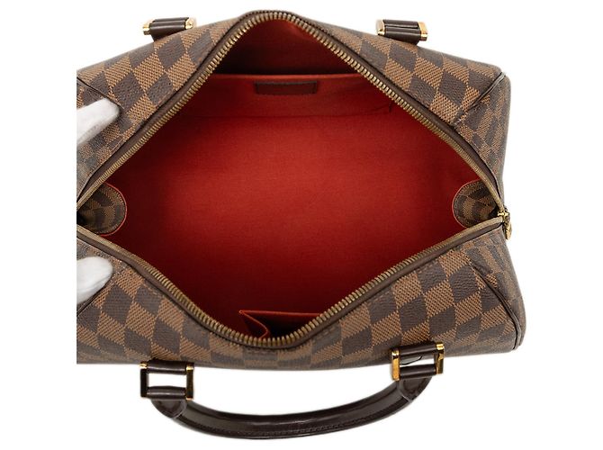Louis Vuitton Brown Damier Ebene Ribera MM Castaño - vista 4